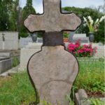 A makói görögkatolikus temető legrégebbi sírköve 1kép